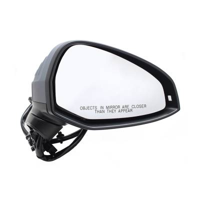 Rareelectrical - New Right Door Mirror Compatible With Audi S4 2018 W/O Side Assist 8W0-857-528-Gru Au1321135 - Image 4