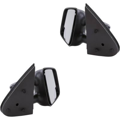 Rareelectrical - New Pair Of Mirror Compatible With Chevrolet Gmc 1999 2000 2001 2002 2003 2004 2005 2006 By Part - Image 4