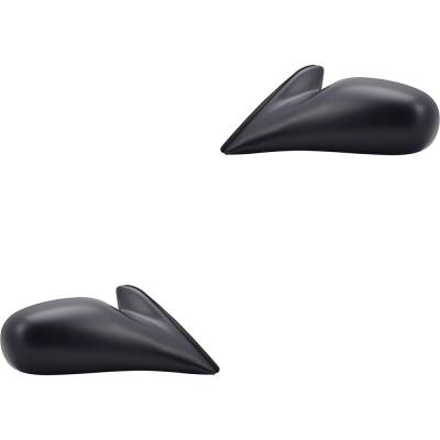 Rareelectrical - New Pair Of Mirror Compatible With Toyota Corolla 1998 1999 2000 2001 2002 By To1321129 To1320129 - Image 3