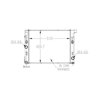 Rareelectrical - New Radiator Compatible With Nissan Sentra 2020 2021 2022 2023 By Part Numbers Ni3010257 13852 - Image 3