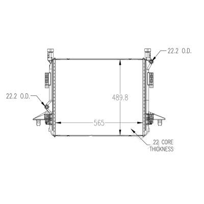 Rareelectrical - New Radiator Compatible With Volkswagen Audi Id.4 Q4 E-Tron 2021 2022 2023 By Part Numbers Vw3010176 - Image 4