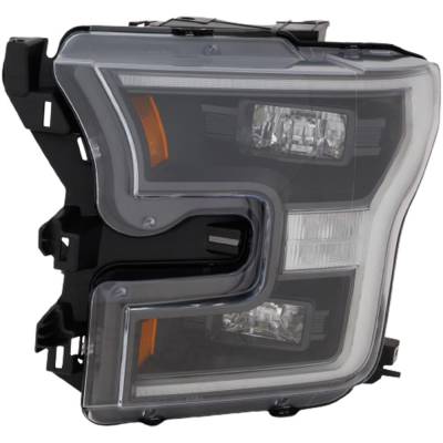 New Left Headlights Compatible With Ford F-150 3.5L 2017 2018 2019 2020 By Part Numbers