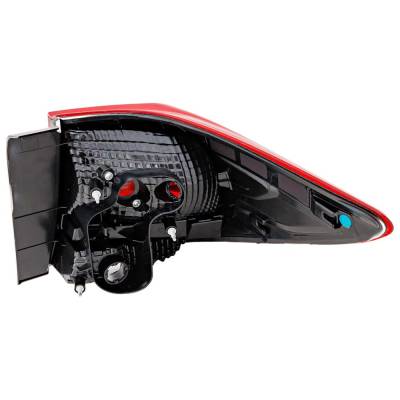 Rareelectrical - New Left Tail Lights Compatible With Subaru Impreza 2.0L 2017 2018 2019 2020 2021 2022 2023 By Part - Image 5