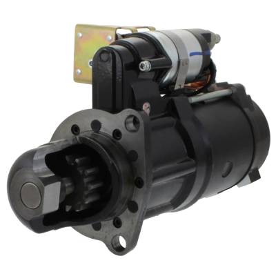 Rareelectrical - New 9Kw 24 Volt Starter Compatible With Heavy Duty Applications Detroit Fiat Ford By Part Numbers - Image 2
