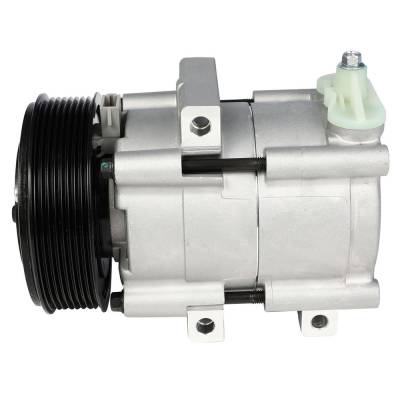 Rareelectrical - New A/C Compressor Compatible With Ford F-150 Heritage Xl Xlt Lariat Crew Extended Standard Cab - Image 5