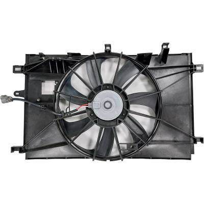 Rareelectrical - New Dual Radiator And Condenser Fan Compatible With Toyota Corolla Xle L Le Sedan 4-Door 1.8L 2020 - Image 2