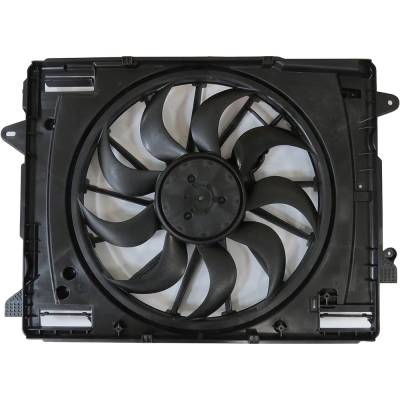 Rareelectrical - New Dual Radiator And Condenser Fan Compatible With Ford Escape Maverick S Se Sel Lariat Xl Xlt Crew - Image 2