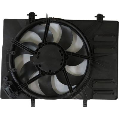 Rareelectrical - New Dual Radiator And Condenser Fan Compatible With Ford Ecosport S Se Titanium Sport Utility 4-Door - Image 2