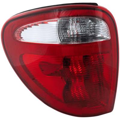 Rareelectrical - New Left Tail Lights Compatible With Chrysler Dodge Town & Country Voyager Caravan Grand Caravan - Image 2