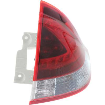 Rareelectrical - New Right Tail Lights Compatible With Honda Insight 1.3L 2012 2013 2014 By Part Numbers Ho2801184 - Image 3