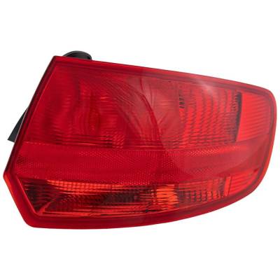 Rareelectrical - New Right Tail Lights Compatible With Audi A3 Quattro A3 2.0L 3.2L 2006 2007 2008 By Part Numbers - Image 1