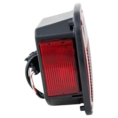 Rareelectrical - New Left Tail Lights Compatible With Jeep Wrangler 2.5L 4.0L 1991 1992 1993 1994 1995 1997 By Part - Image 7