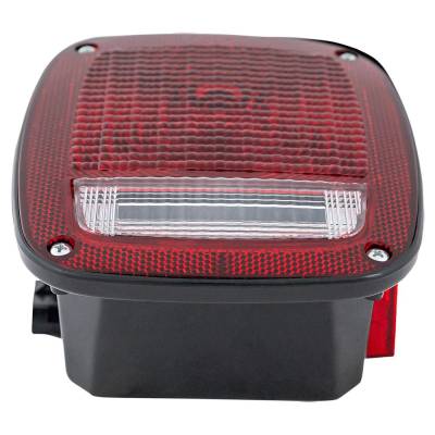 Rareelectrical - New Left Tail Lights Compatible With Jeep Wrangler 2.5L 4.0L 1991 1992 1993 1994 1995 1997 By Part - Image 8