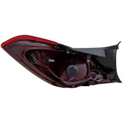 Rareelectrical - New Right Tail Lights Compatible With Pontiac G6 2006 2007 2008 2009 By Part Numbers Gm2801200 - Image 4