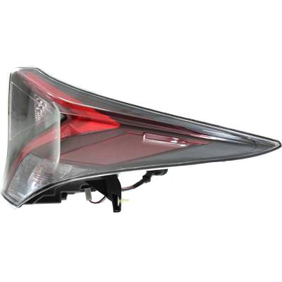 Rareelectrical - New Right Tail Lights Compatible With Toyota Prius 1.8L 2016-2016 By Part Numbers Rt73010017 - Image 3