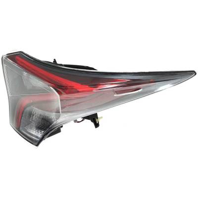 Rareelectrical - New Right Tail Lights Compatible With Toyota Prius 1.8L 2016-2016 By Part Numbers Rt73010017 - Image 4