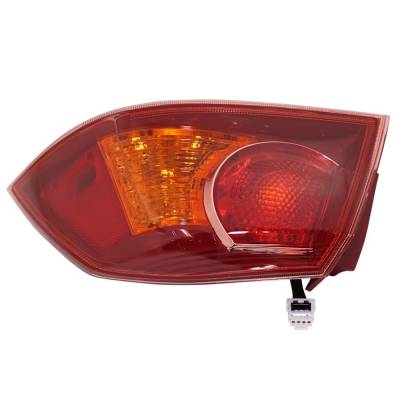 Rareelectrical - New Right Tail Lights Compatible With Mitsubishi Lancer 2.0L 2.4L 2008 2009 2010 2011 2012 2013 By - Image 4