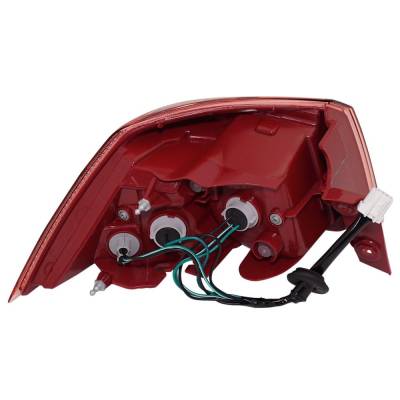 Rareelectrical - New Right Tail Lights Compatible With Mitsubishi Lancer 2.0L 2.4L 2008 2009 2010 2011 2012 2013 By - Image 5