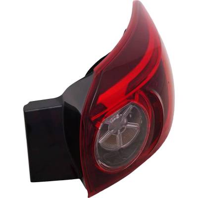 Rareelectrical - New Right Tail Lights Compatible With Mazda 3 Sport 3 2.0L 2.5L 2014 2015 2016 2017 2018 By Part - Image 3