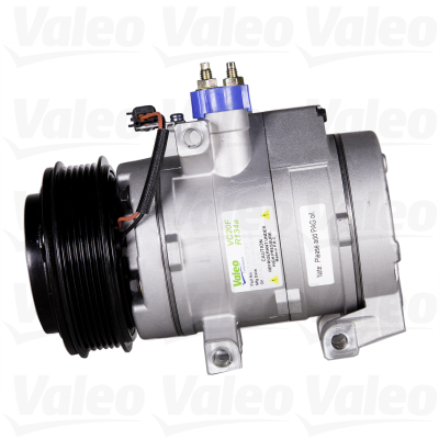 Rareelectrical - New OEM Valeo A/C Compressor Compatible With Ford Super Duty 2009-2010 By Part Numbers 9C3z19703a - Image 1