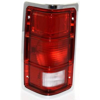 Rareelectrical - New Left Tail Lights Compatible With Dodge Dakota 1987 1988 1989 1990 1991 1992 1993 1994 1995 1996 - Image 1
