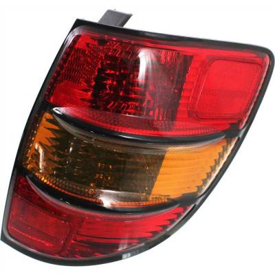 Rareelectrical - New Right Tail Lights Compatible With Pontiac Vibe 1.8L 2003 2004 2005 2006 2007 2008 By Part - Image 1