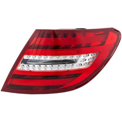 Rareelectrical - New Right Tail Lights Compatible With Mercedes-Benz C250 C300 C350 C63 Amg 2012 2013 2014 2015 By - Image 2