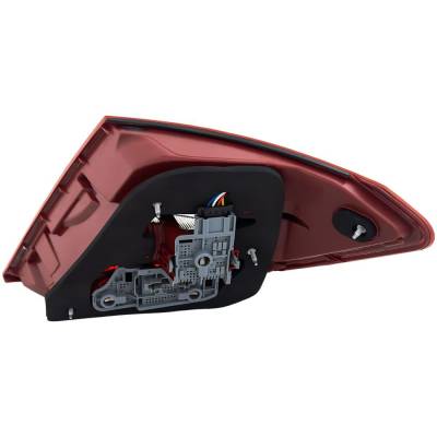 Rareelectrical - New Left Tail Lights Compatible With Mercedes-Benz C250 C300 C350 C63 Amg 2012 2013 2014 2015 By - Image 6