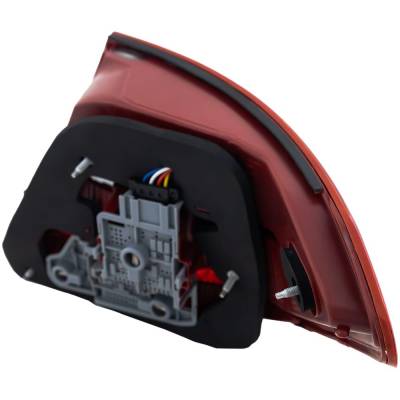 Rareelectrical - New Left Tail Lights Compatible With Mercedes-Benz C250 C300 C350 C63 Amg 2012 2013 2014 2015 By - Image 7