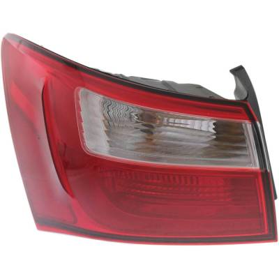 Rareelectrical - New Left Tail Lights Compatible With Kia Rio 1.6L 2012 2013 2014 2015 2016 2017 By Part Numbers - Image 2