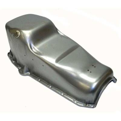 New Marine Boat Oil Pan With Integrated Splash Windage Tray & Left-Side Dipstick Tube Compatible