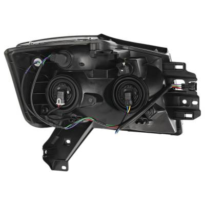 Rareelectrical - New Left Headlights Compatible With Nissan Armada 5.6L 2008 2009 2010 2011 2012 2013 2014 2015 By - Image 5