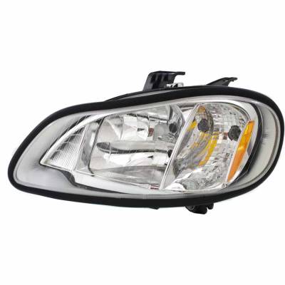 Rareelectrical - New Left Headlights Compatible With Freightliner M2 106 M2 112 2003 2004 2005 2006 2007 2008 2009 - Image 1