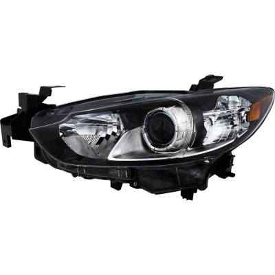 Rareelectrical - New Left Headlights Compatible With Mazda 6 2.5L 2014 2015 2016 2017 By Part Numbers Ma2518160c - Image 1