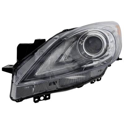 Rareelectrical - New Left Headlights Compatible With Mazda 3 3 Sport 2.0L 2.3L 2.5L 2010 2011 2012 2013 By Part - Image 2