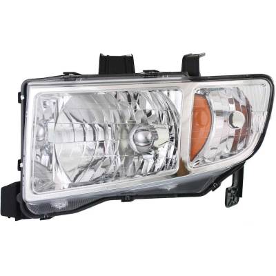 Rareelectrical - New Left Headlights Compatible With Honda Ridgeline 3.5L 2009 2010 2011 2012 2013 2014 By Part - Image 1