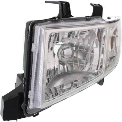 Rareelectrical - New Left Headlights Compatible With Honda Ridgeline 3.5L 2009 2010 2011 2012 2013 2014 By Part - Image 3