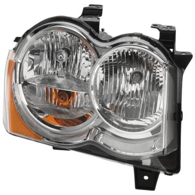 Rareelectrical - New Right Headlights Compatible With Jeep Grand Cherokee 2008 2009 2010 By Part Numbers - Image 2