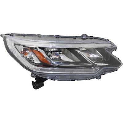 Rareelectrical - New Right Headlights Compatible With Honda Cr-V 2.4L 2015 2016 By Part Numbers Ho2503161c - Image 1
