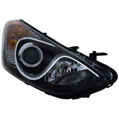 Rareelectrical - New Right Headlights Compatible With Hyundai Elantra Gt 1.8L 2.0L 2013 2014 2015 2016 2017 By Part - Image 2