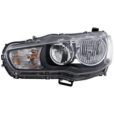 Rareelectrical - New Left Headlights Compatible With Mitsubishi Lancer 2.0L 2.4L 2009 2010 2011 2012 2013 2014 2015 - Image 1