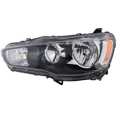 Rareelectrical - New Left Headlights Compatible With Mitsubishi Lancer 2.0L 2.4L 2009 2010 2011 2012 2013 2014 2015 - Image 2