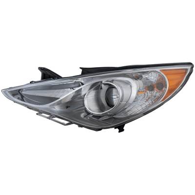 Rareelectrical - New Left Headlights Compatible With Hyundai Sonata 2.0L 2.4L 2011 2012 2013 2014 By Part Numbers - Image 3