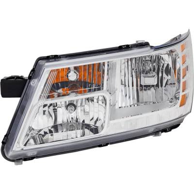 Rareelectrical - New Left Headlights Compatible With Dodge Journey 2.4L 3.5L 3.6L 2009 2010 2011 2012 2013 2014 2015 - Image 1