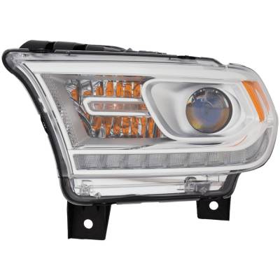 Rareelectrical - New Left Headlights Compatible With Dodge Durango 3.6L 5.7L 6.4L 2016 2017 2018 2019 2020 By Part - Image 1