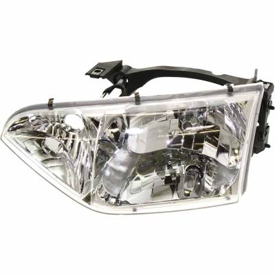Rareelectrical - New Left Headlights Compatible With Nissan Quest 3.3L 2001 2002 By Part Numbers Ni2502140 B60602z400 - Image 1