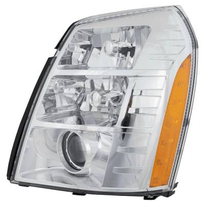 New Left Headlights Compatible With Chevrolet Cadillac Gmc 6.0L 6.2L 2007 2008 2009 By Part Numbers