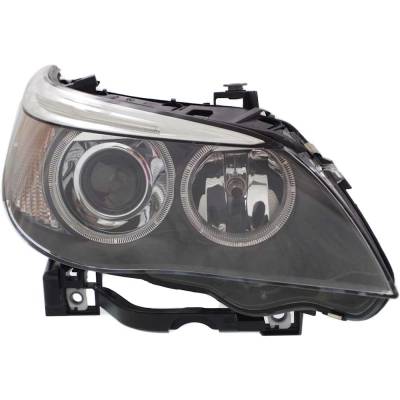 Rareelectrical - New Right Headlights Compatible With Bmw 545I 525I 530I 525Xi 550I M5 530Xi 2004 2005 2006 2007 By - Image 2