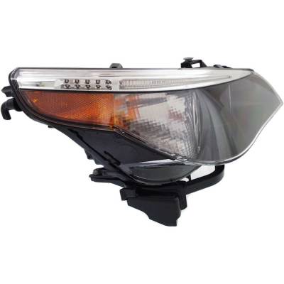 Rareelectrical - New Right Headlights Compatible With Bmw 545I 525I 530I 525Xi 550I M5 530Xi 2004 2005 2006 2007 By - Image 3