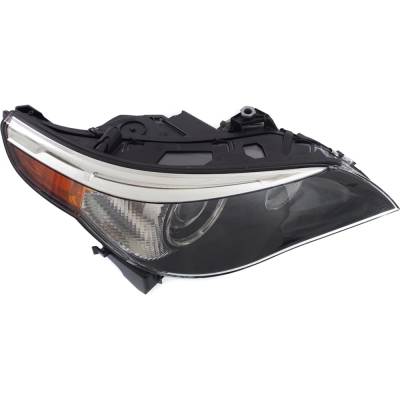 Rareelectrical - New Right Headlights Compatible With Bmw 545I 525I 530I 525Xi 550I M5 530Xi 2004 2005 2006 2007 By - Image 4